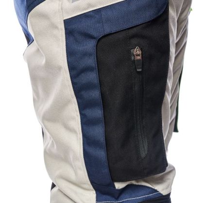 Pantaloni moto textile ADRENALINE CAMELEON 2.0 BEIGE/MARINE