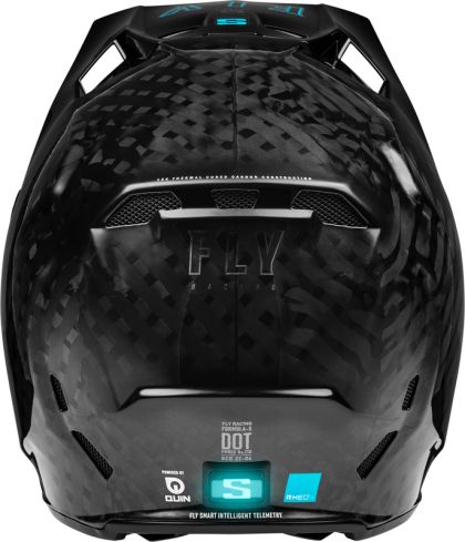 Κράνος Motocross FLY RACING Formula Smart Carbon Solid Κράνος - Μαύρο