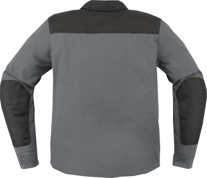 Υφασμάτινο μπουφάν μοτοσικλέτας ICON UPSTE CANVAS CE GRAY