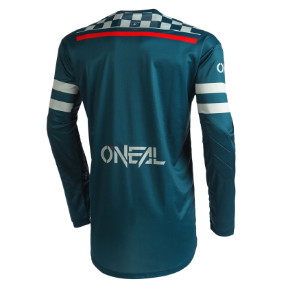 Tricou Motocross O'NEAL SQUADRON V.22 TEAL/GREY
