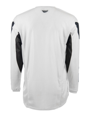 Motocross blouse FLY RACING Kinetic Mesh Jersey White / Black