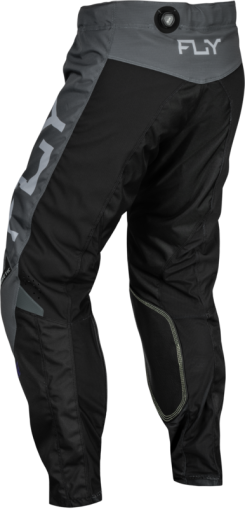 Motocross breeches FLY RACING Kinetic Reload- Charcoal/Black/Blue Iridium