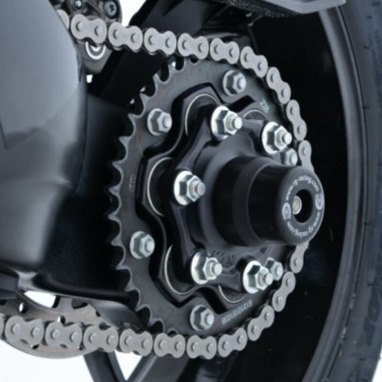 Dopuri de protecție ax bascula R&G RACING, portocalii, KTM 1290 Super Duke 14-25