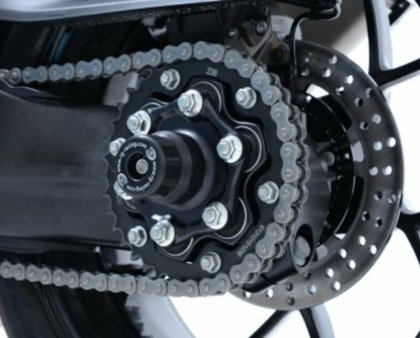 Dopuri de protecție ax bascula R&G RACING, portocalii, KTM 1290 Super Duke 14-25