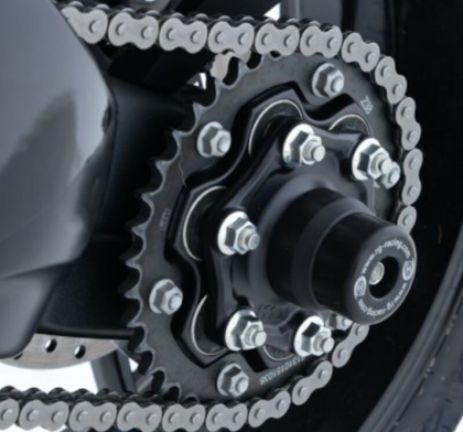 Dopuri de protecție ax bascula R&G RACING, portocalii, KTM 1290 Super Duke 14-25