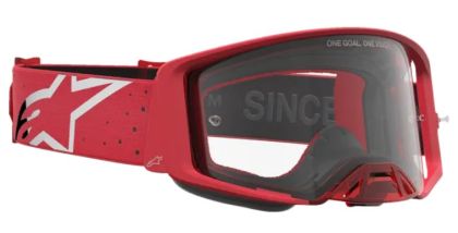 Motocross goggles ALPINESTARS SUPERTECH VESTA CHROME RD/CLR