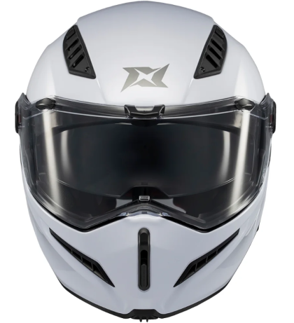 Cască modulară AXXIS GHOSTFIGHTER SV A0 ALB LUCIOS