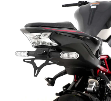 SUPORT NUMĂR DE ÎNMATRICULARE R&G RACING KAWASAKI Z900 17-24 & ZH2 20-24