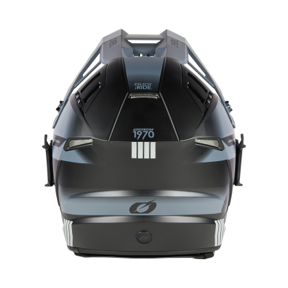 Κράνος Enduro O'NEAL EX-SRS HITCH BLACK/GRAY V.24