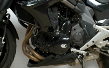 Προστατευτικά πρόσκρουσης R&G RACING Aero Μαύρα Kawasaki ER-6 N 12-16