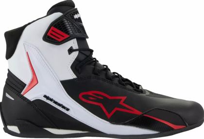 Мото боти ALPINESTARS FASTER-4 BLK/WHT/RD