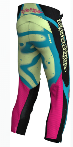 TROY LEE DESIGNS GP Pro Membrane Kids Motocross Breeches - Black/Yellow