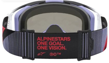 Motocross goggles ALPINESTARS VISION 8 MAVEN LAV BLACK MIRROR-PINK