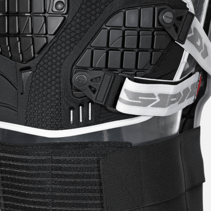 Armura de protectie SPIDI WARRIOR BLACK/WHITE