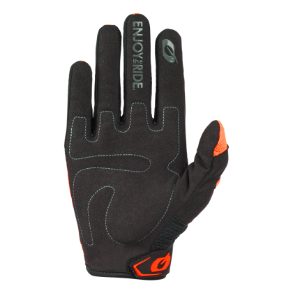 Mănuși de motocross pentru copii O'NEAL ELEMENT RACEWEAR BLACK/ORANGE V.24