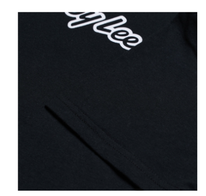 Tricou TROY LEE DESIGNS Signature pentru copii - Negru