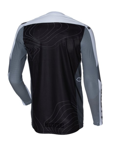 Motocross Jersey Just1 J-Flex 2.0 Frontier Black/White
