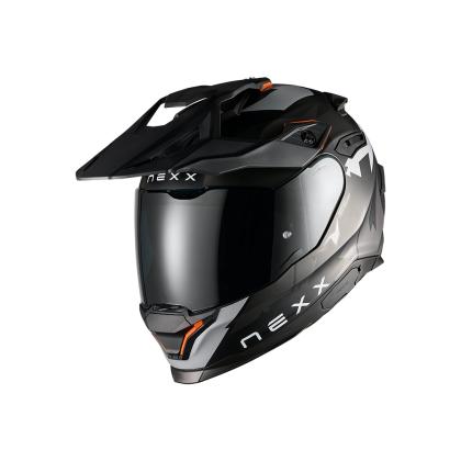 Cască de aventură NEXX Y.TRAVL PRIMAL BLACK GREY MATT