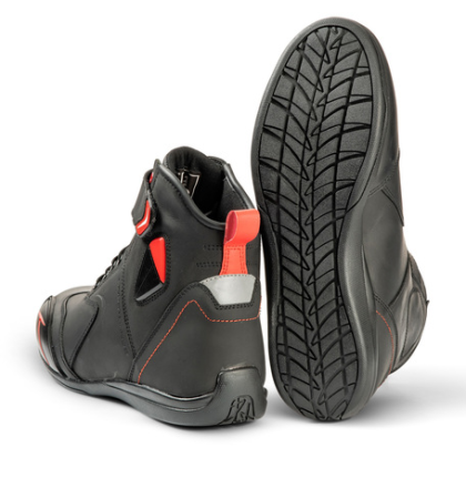 Μπότες μοτοσικλέτας Lindstrands Sneaker Sport σε μαύρο χρώμα