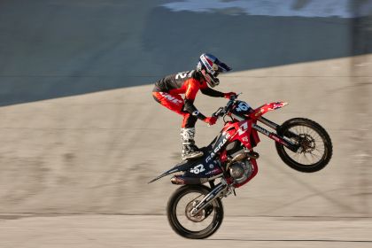 ONE INDUSTRIES X-197 SCORCH RED Motocross Breeches