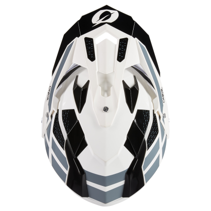 Κράνος Enduro O'NEAL SIERRA II R ΛΕΥΚΟ/ΜΑΥΡΟ/ΓΚΡΙ V.24