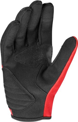 TEXTILE MOTORCYCLE GLOVES SPIDI CTS-1 BLACK/RED