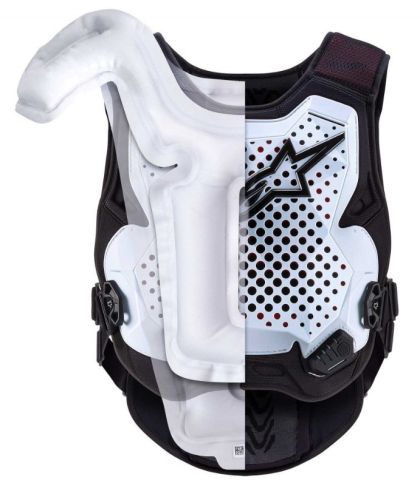 Protective bumper ALPINESTARS Tech-Air® MX WHITE