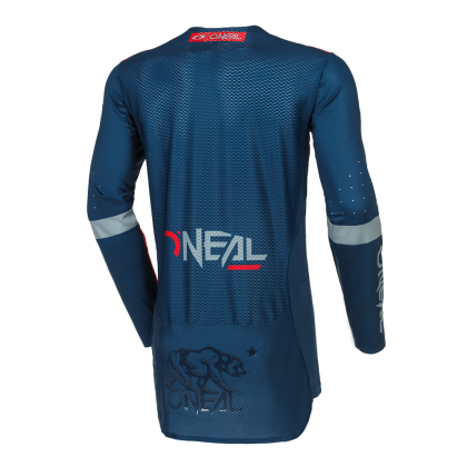 Tricou motocross O'NEAL PRODIGY FIVE THREE BLUE/RED V.24