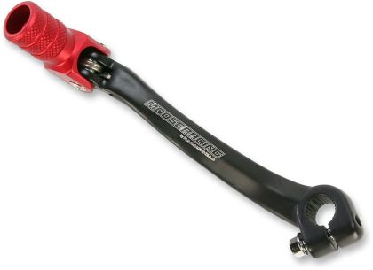 Gear lever folding forged aluminum red MOOSE RACING 81-0106-02-10