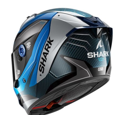 Каска SHARK AERON MEKARIUM BLUE/WHITE