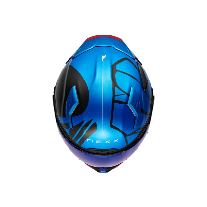 Helmet NEXX X.WST3 B-SIDE SKY BLUE/BLACK MATT