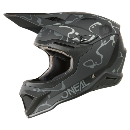 Cască O'NEAL 1SERIES SPLASH NEGRU/GRI