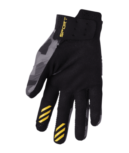 Women's motocross gloves THOR SPORTMODE SHADOW BLACK