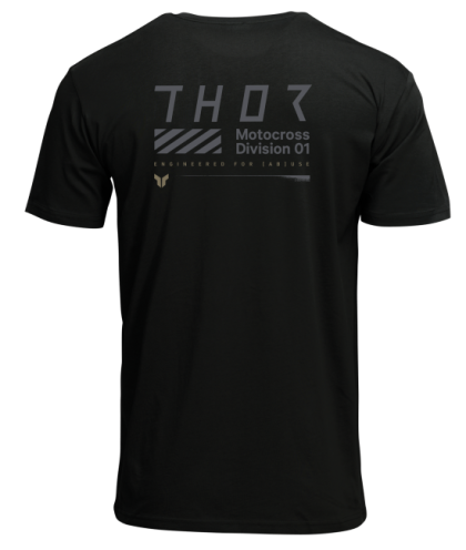 Motorcycle T-shirt THOR STAMP BLACK