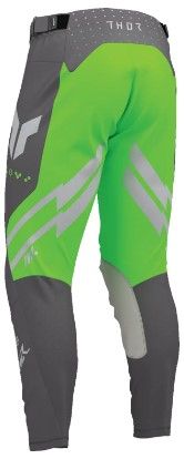 Motocross Breeches THOR LAUNCHMODE FUTURA CHAR/GRN