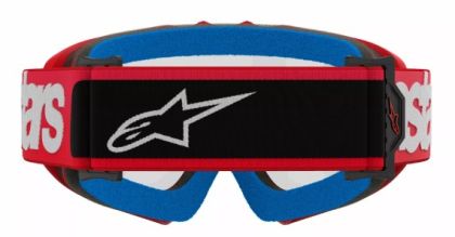 Children's motocross goggles ALPINESTARS VISION BLAZE RED CLEAR