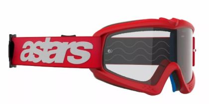 Children's motocross goggles ALPINESTARS VISION BLAZE RED CLEAR