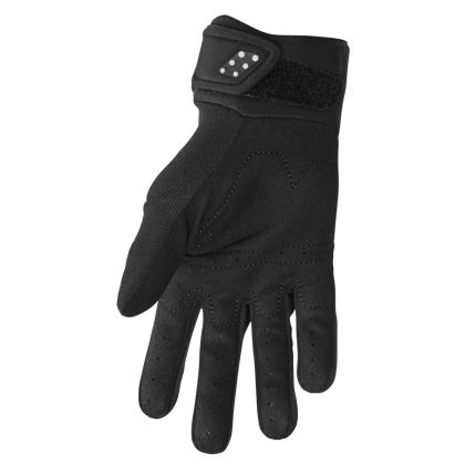 THOR WOMEN'S SPECTRUM BLACK/WHITE motocross gloves