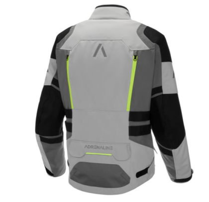 Geacă motociclistă ADRENALINE BERGEN PPE Gri/Galben