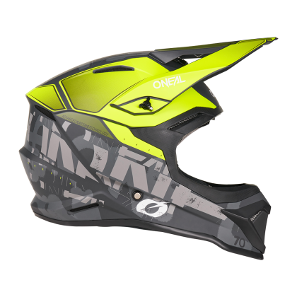 Каска O'NEAL 1SERIES VOLTIXX BLACK/NEON YELLOW V.27