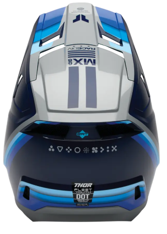 Παιδικό κράνος motocross THOR FLEET DEFY BL/GY