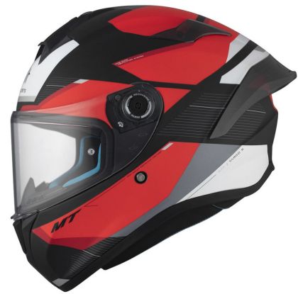 Helmet MT TARGO S KAY B5 MATT BLACK/RED