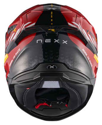 Каска NEXX Y.100R FADE RED BLACK