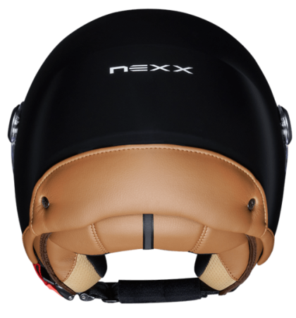 Casca scooter NEXX Y.10 SUNNY BLACK MATT CAMEL