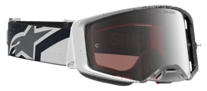 Мотокрос очила ALPINESTARS SUPERTECH HITEN WHT BLACK MIRROR-SILVER