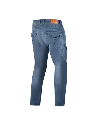 Blugi moto SECA SQUADRON ALBASTRU