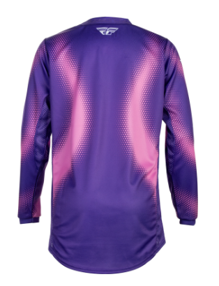 Tricou motocross copii FLY RACING Kinetic Torch Mov/Roz