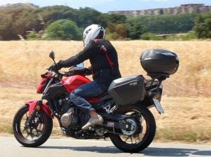 SHAD SH23 BLACK motorcycle side cases