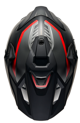 Casca de aventura NEXX Y.TRAVL QUEST BLACK RED
