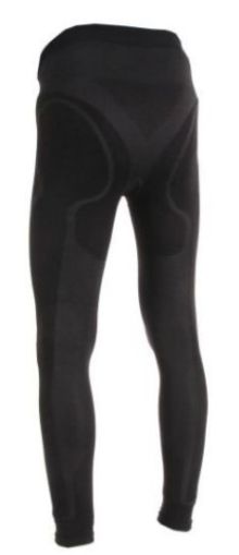 Pantaloni scurți termici ADRENALINE LÂNĂ MERINO NEGRI